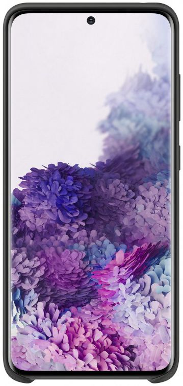 Origineel Samsung Galaxy S20 Hoesje Silicone Back Cover Zwart afbeelding 2