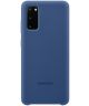 Origineel Samsung Galaxy S20 Hoesje Silicone Back Cover Donker Blauw