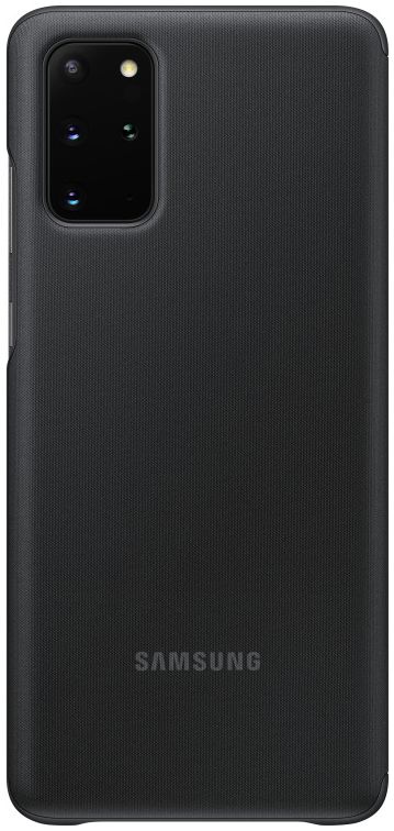 Origineel Samsung Galaxy S20 Plus Hoesje Clear View Cover Zwart afbeelding 4