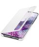 Origineel Samsung Galaxy S20 Plus Hoesje Clear View Cover Wit