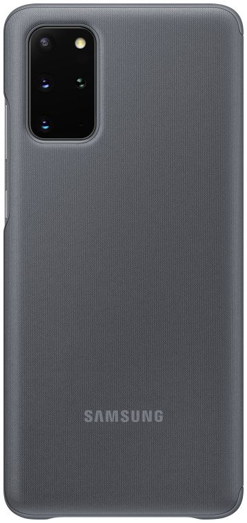 Origineel Samsung Galaxy S20 Plus Hoesje Clear View Cover Grijs afbeelding 4