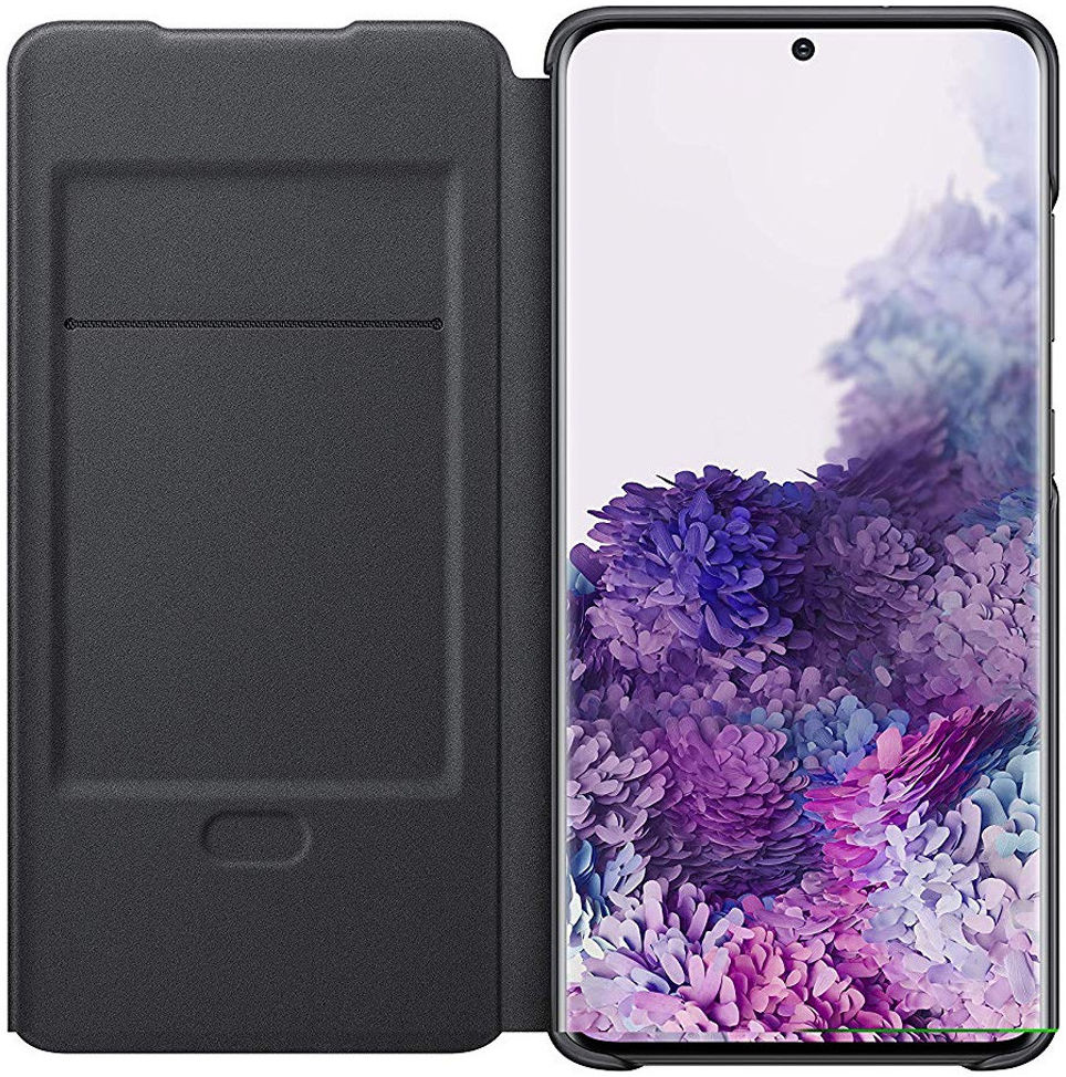 Origineel Samsung Galaxy S20 Plus Hoesje LED View Cover Zwart afbeelding 2