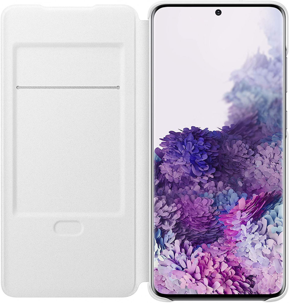 Origineel Samsung Galaxy S20 Plus Hoesje LED View Cover Wit afbeelding 2