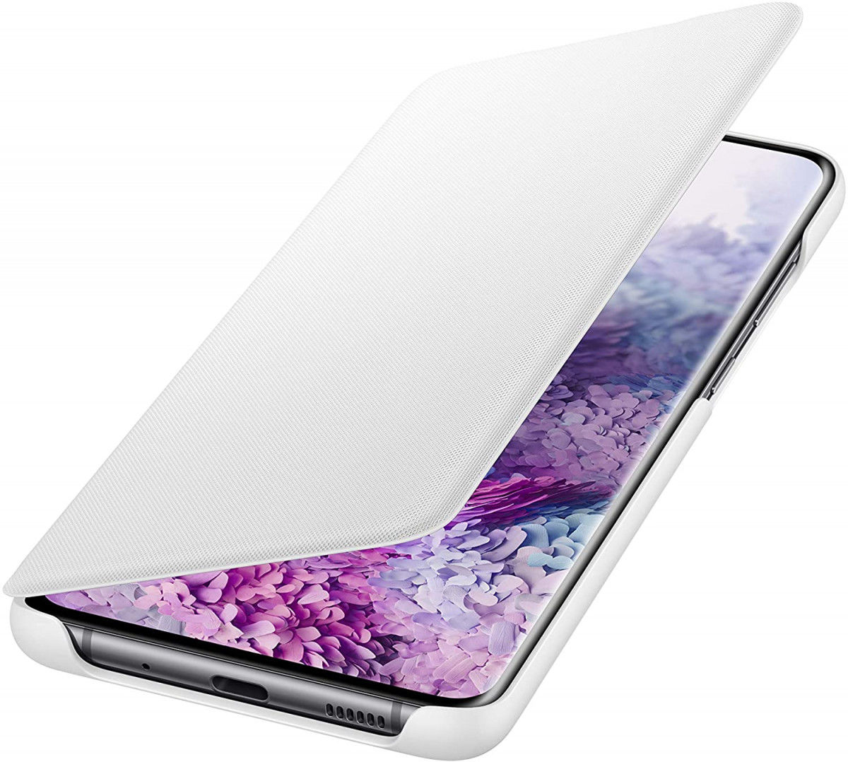 Origineel Samsung Galaxy S20 Plus Hoesje LED View Cover Wit afbeelding 3