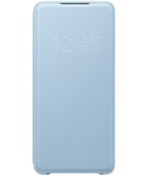 Origineel Samsung Galaxy S20 Plus Hoesje LED View Cover Blauw
