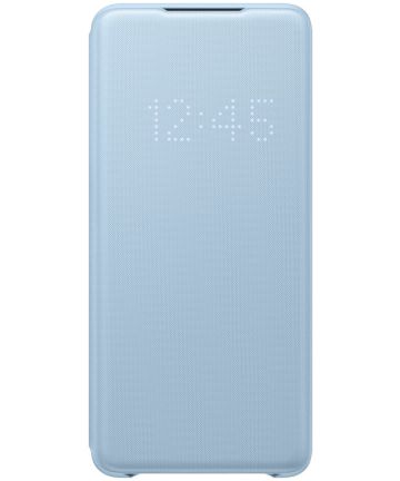 Origineel Samsung Galaxy S20 Plus Hoesje LED View Cover Blauw Hoesjes