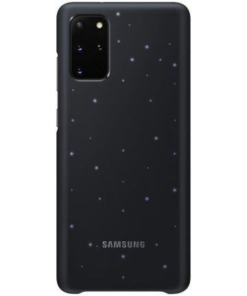 brug Reinig de vloer Detector Origineel Samsung Galaxy S20 Plus Hoesje LED Back Cover Zwart | GSMpunt.nl