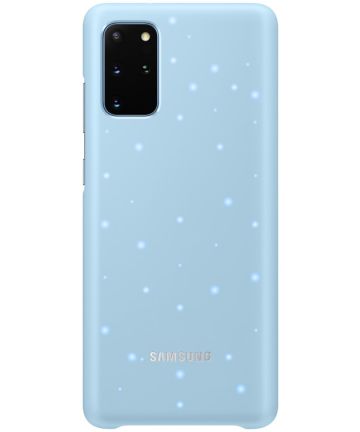 Origineel Samsung Galaxy S20 Plus Hoesje LED Back Cover Blauw Hoesjes