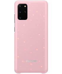 Origineel Samsung Galaxy S20 Plus Hoesje LED Back Cover Roze