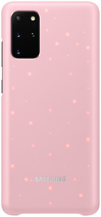 Origineel Samsung Galaxy S20 Plus Hoesje LED Back Cover Roze afbeelding 1