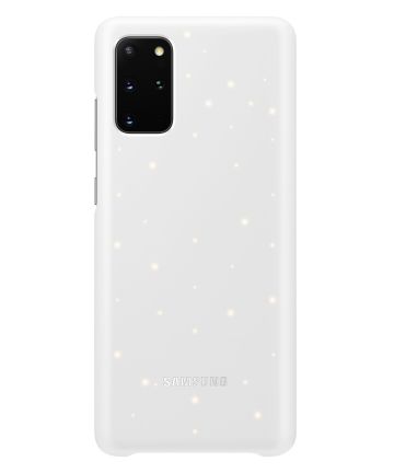 Origineel Samsung Galaxy S20 Plus Hoesje LED Back Cover Wit Hoesjes
