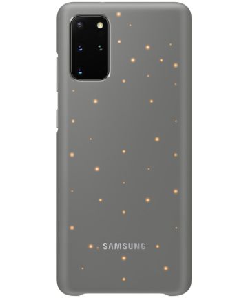 Origineel Samsung Galaxy S20 Plus Hoesje LED Back Cover Grijs Hoesjes