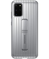 Origineel Samsung S20 Plus Hoesje Protective Standing Cover Zilver