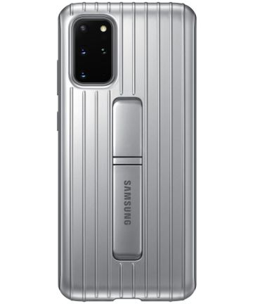 Origineel Samsung S20 Plus Hoesje Protective Standing Cover Zilver Hoesjes