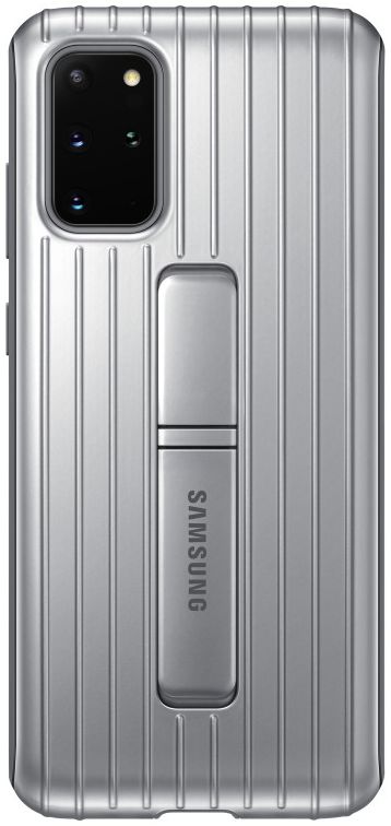 Origineel Samsung S20 Plus Hoesje Protective Standing Cover Zilver afbeelding 1