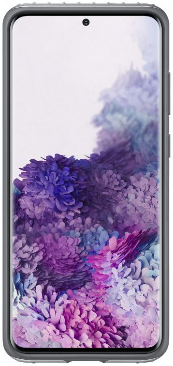 Origineel Samsung S20 Plus Hoesje Protective Standing Cover Zilver afbeelding 2