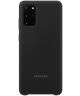 Origineel Samsung Galaxy S20 Plus Hoesje Silicone Cover Zwart