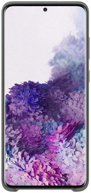 Origineel Samsung Galaxy S20 Plus Hoesje Silicone Cover Grijs afbeelding 2