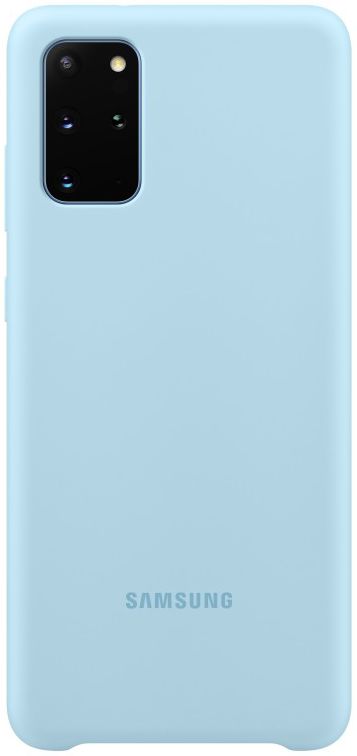 Origineel Samsung Galaxy S20 Plus Hoesje Silicone Cover Blauw afbeelding 1