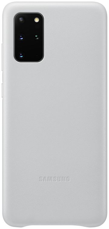 Origineel Samsung Galaxy S20 Plus Hoesje Leather Back Cover Wit afbeelding 1