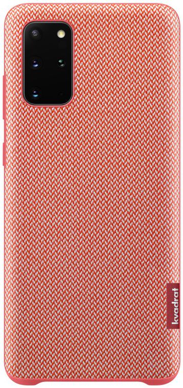 Origineel Samsung Galaxy S20 Plus Hoesje Kvadrat Cover Rood afbeelding 1