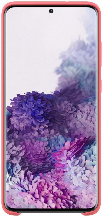Origineel Samsung Galaxy S20 Plus Hoesje Kvadrat Cover Rood afbeelding 2