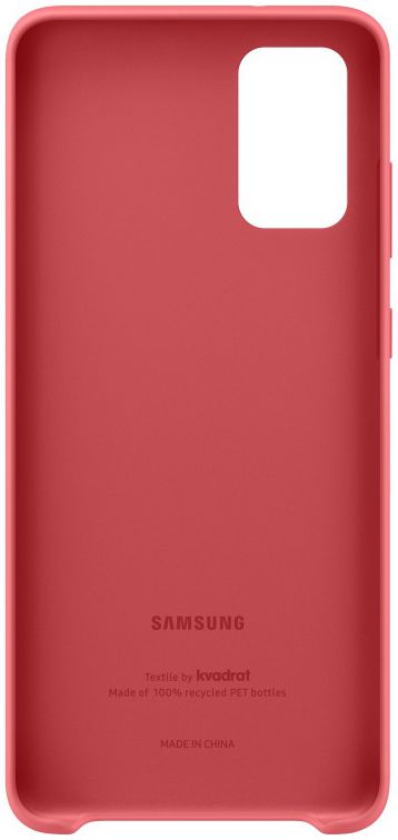 Origineel Samsung Galaxy S20 Plus Hoesje Kvadrat Cover Rood afbeelding 3