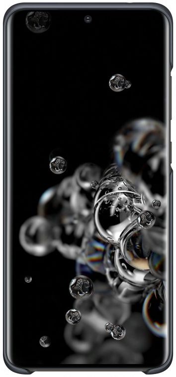 Origineel Samsung Galaxy S20 Ultra Hoesje LED Back Cover Zwart afbeelding 3