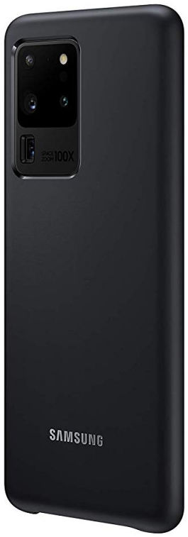 Origineel Samsung Galaxy S20 Ultra Hoesje LED Back Cover Zwart afbeelding 4
