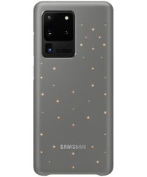 Origineel Samsung Galaxy S20 Ultra Hoesje LED Back Cover Grijs