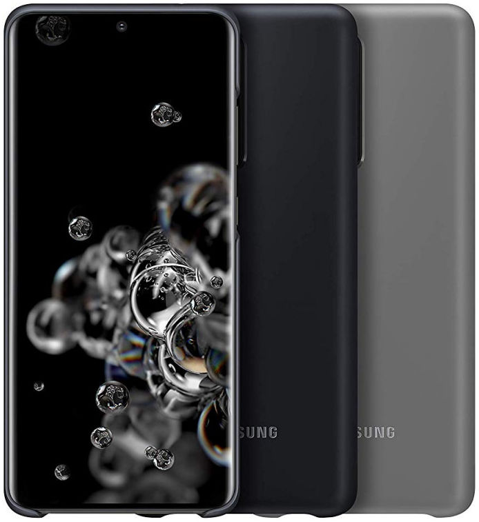 Origineel Samsung Galaxy S20 Ultra Hoesje LED Back Cover Grijs afbeelding 5