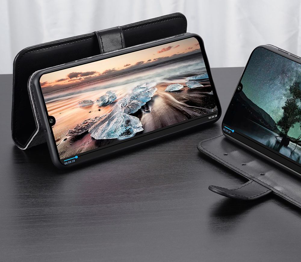 Dux Ducis Kado Series Huawei P30 Lite Hoesje Portemonnee Zwart afbeelding 5