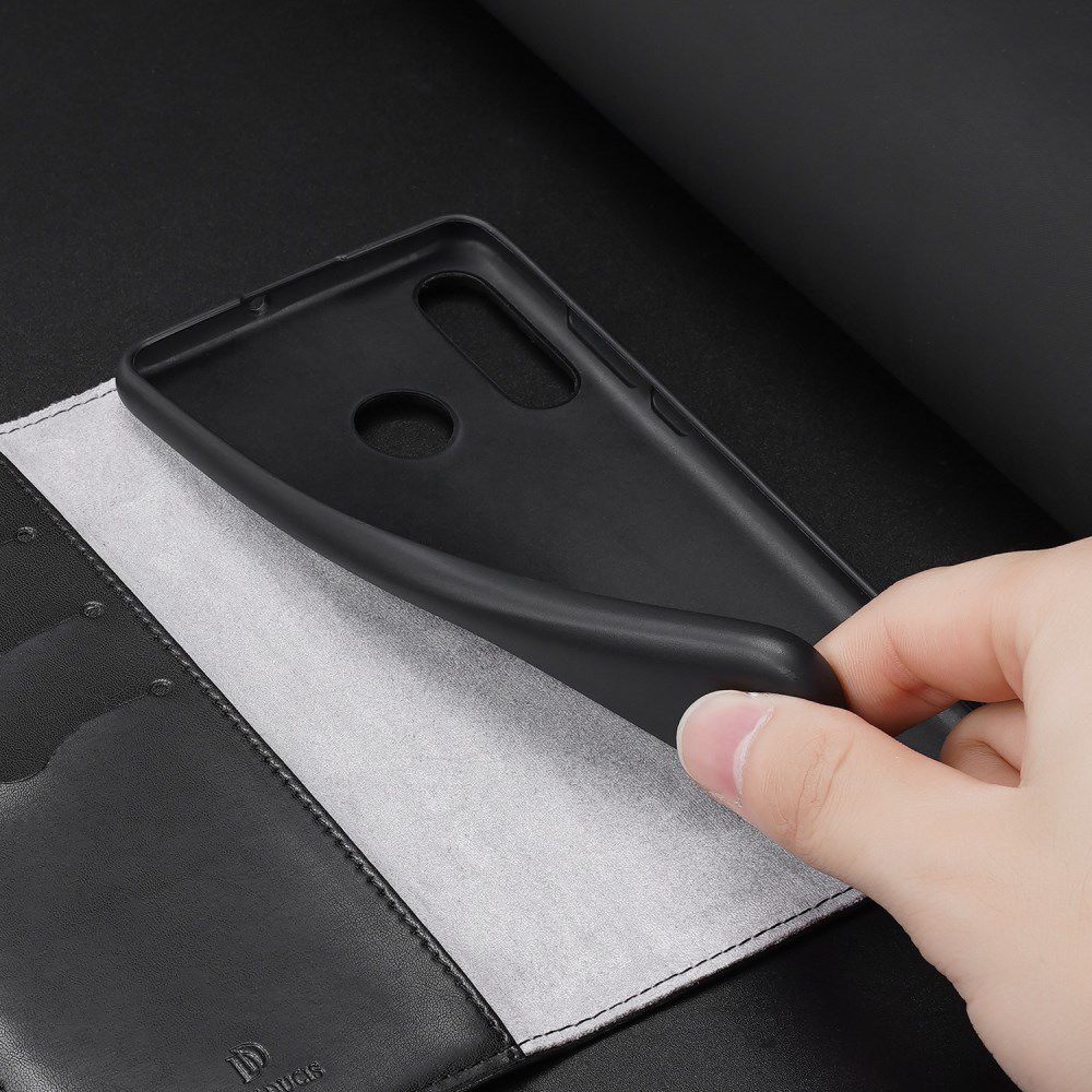 Dux Ducis Kado Series Huawei P30 Lite Hoesje Portemonnee Zwart afbeelding 7