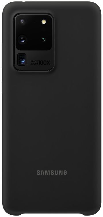 Origineel Samsung Galaxy S20 Ultra Hoesje Silicone Cover Zwart afbeelding 1