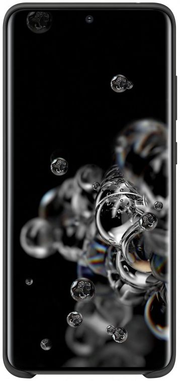 Origineel Samsung Galaxy S20 Ultra Hoesje Silicone Cover Zwart afbeelding 2