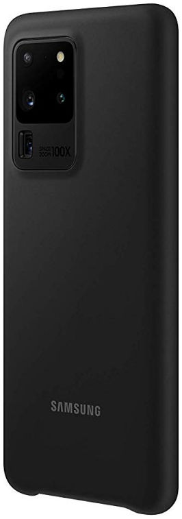 Origineel Samsung Galaxy S20 Ultra Hoesje Silicone Cover Zwart afbeelding 4
