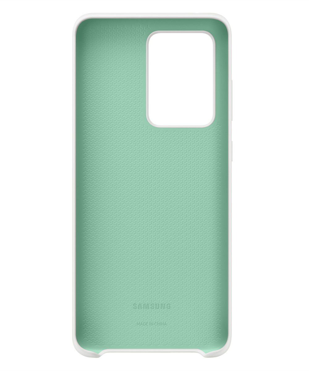 Origineel Samsung Galaxy S20 Ultra Hoesje Silicone Cover Wit afbeelding 3