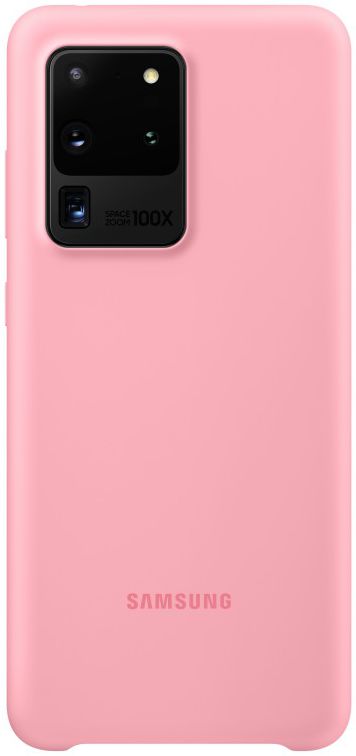 Origineel Samsung Galaxy S20 Ultra Hoesje Silicone Cover Roze afbeelding 1