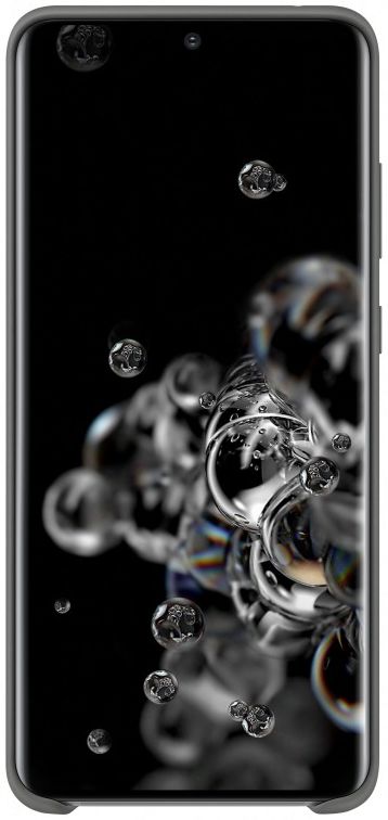Origineel Samsung Galaxy S20 Ultra Hoesje Silicone Cover Grijs afbeelding 2