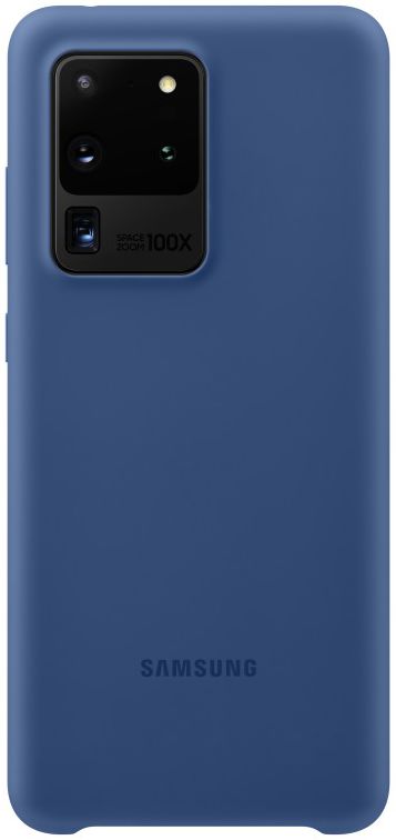 Origineel Samsung Galaxy S20 Ultra Hoesje Silicone Cover Donker Blauw afbeelding 1