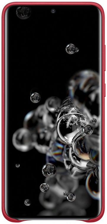 Origineel Samsung Galaxy S20 Ultra Hoesje Leather Cover Rood afbeelding 2