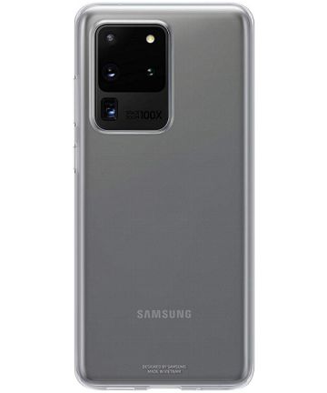 Origineel Samsung Galaxy S20 Ultra Hoesje Clear Cover Transparant Hoesjes