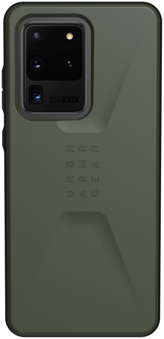 Urban Armor Gear Civilian Samsung Galaxy S20 Ultra Hoesje Olive afbeelding 2