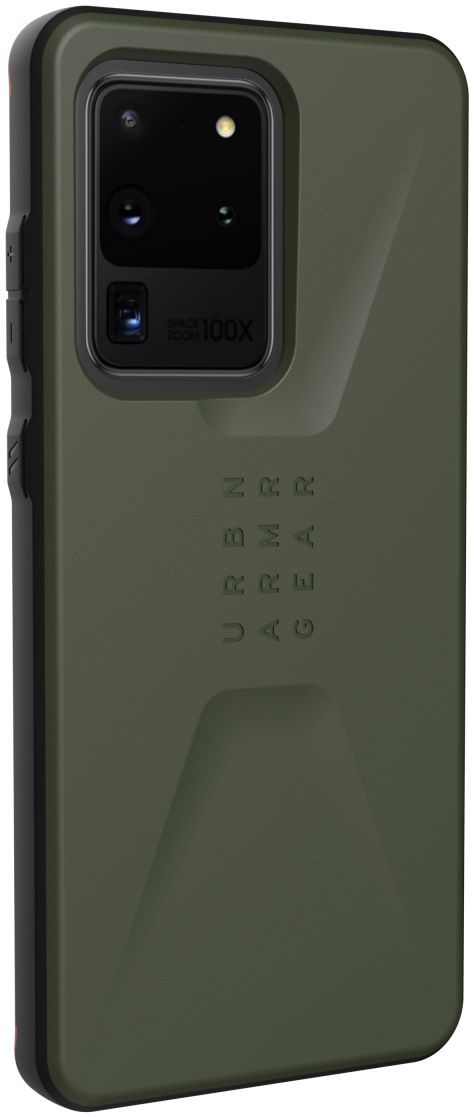 Urban Armor Gear Civilian Samsung Galaxy S20 Ultra Hoesje Olive afbeelding 7