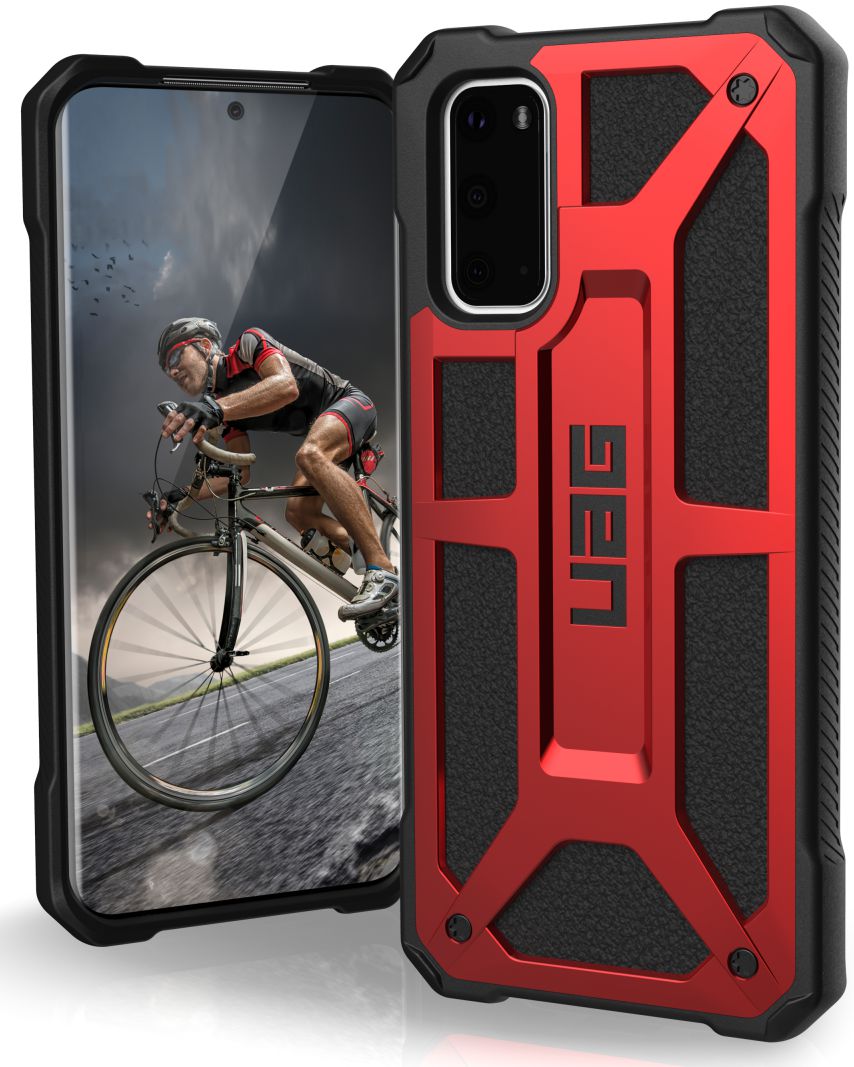 Urban Armor Gear Monarch Samsung Galaxy S20 Hoesje Crimson afbeelding 1