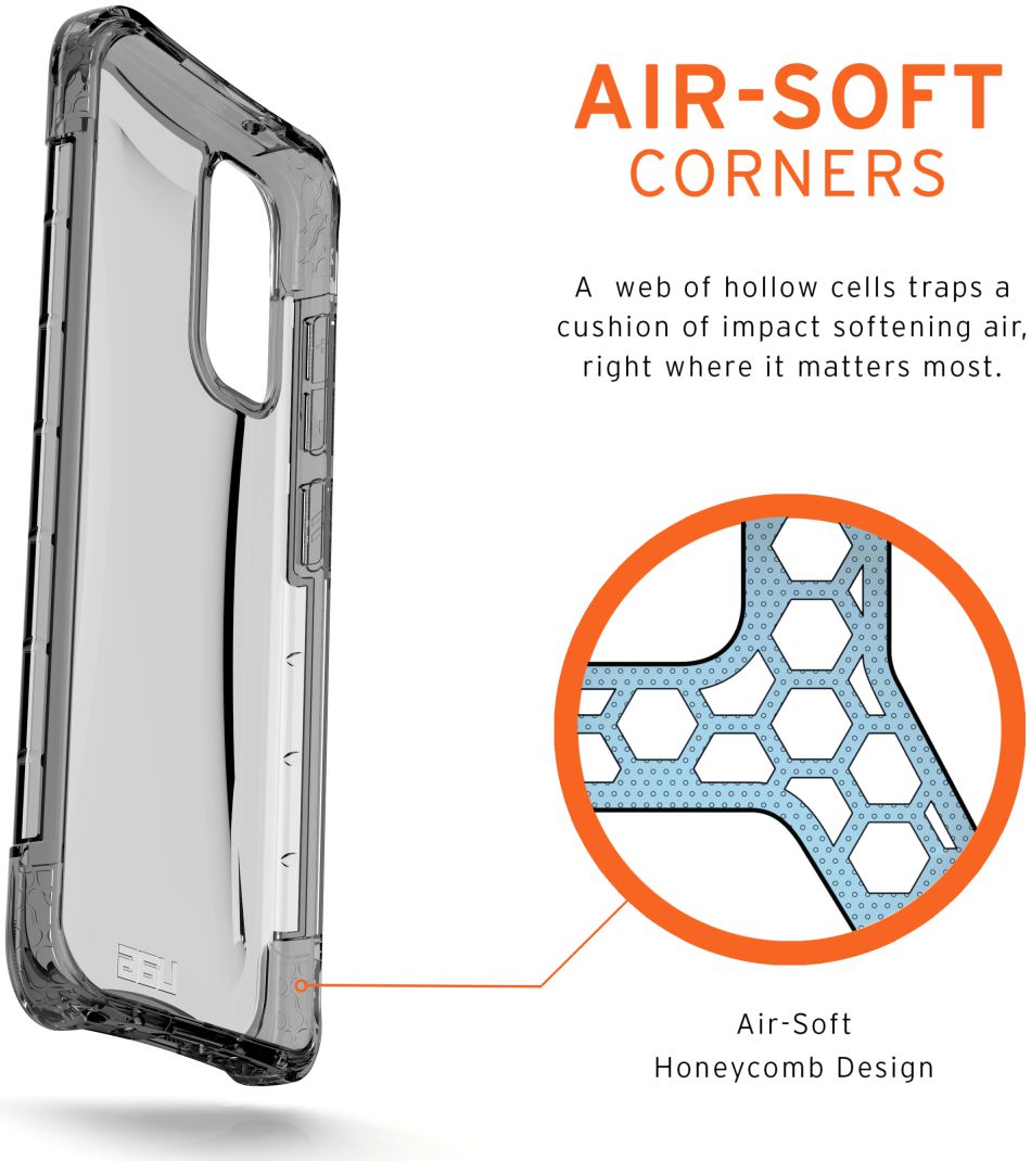 Urban Armor Gear Plyo Samsung Galaxy S20 Hoesje Ice afbeelding 4