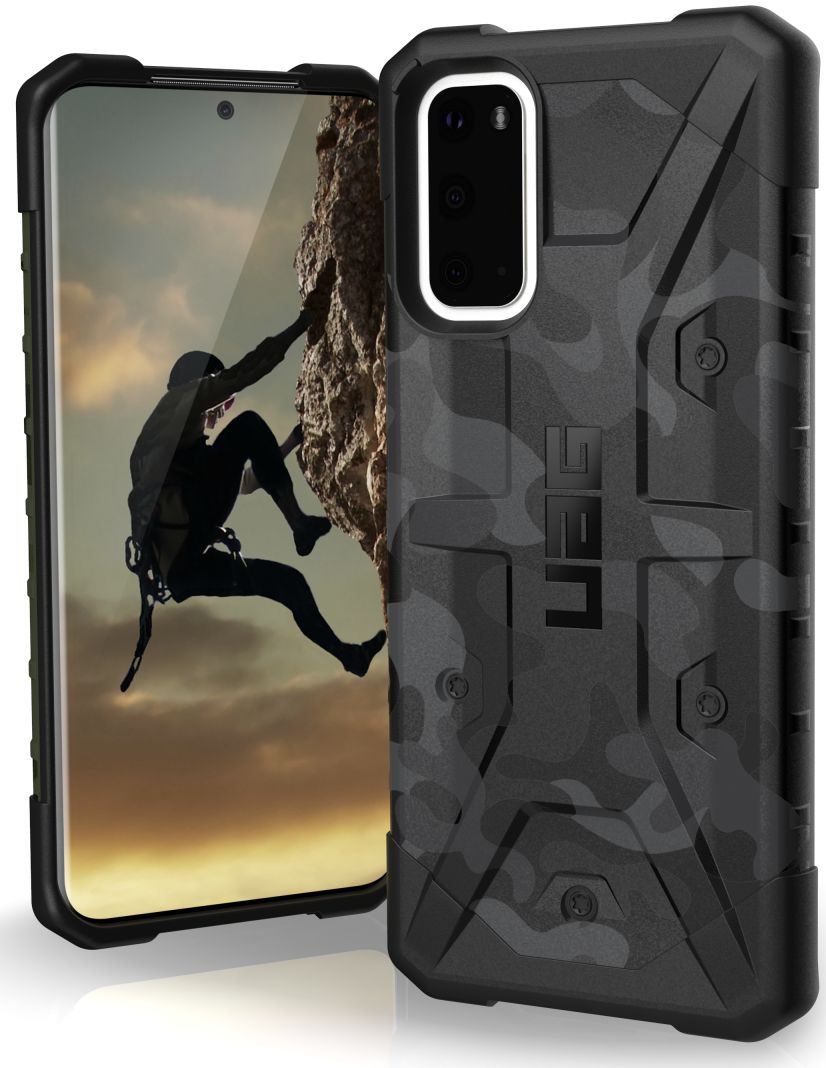 Urban Armor Gear Pathfinder Samsung Galaxy S20 Hoesje Midnight Camo afbeelding 1