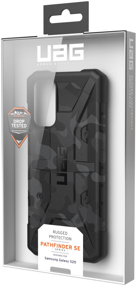 Urban Armor Gear Pathfinder Samsung Galaxy S20 Hoesje Midnight Camo afbeelding 14