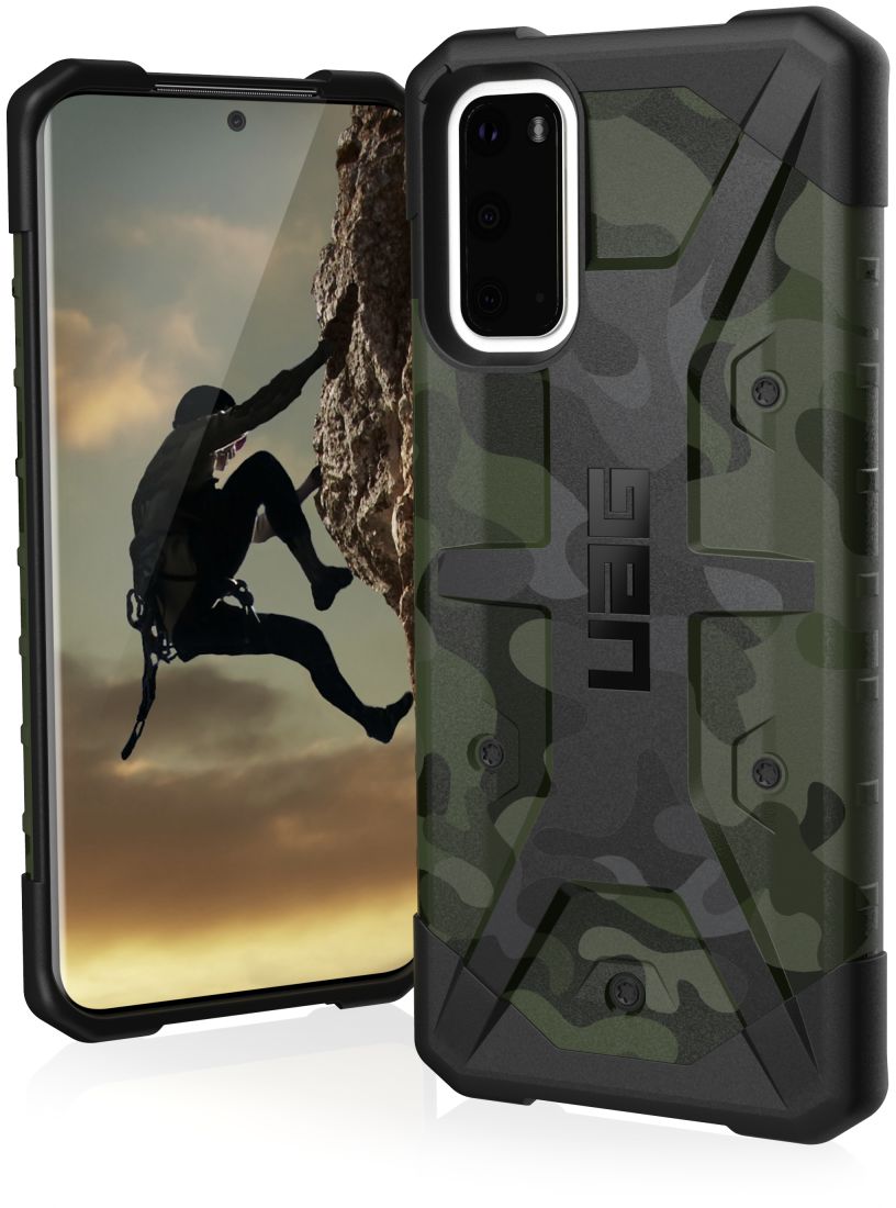 Urban Armor Gear Pathfinder Samsung Galaxy S20 Hoesje Forest Camo afbeelding 1