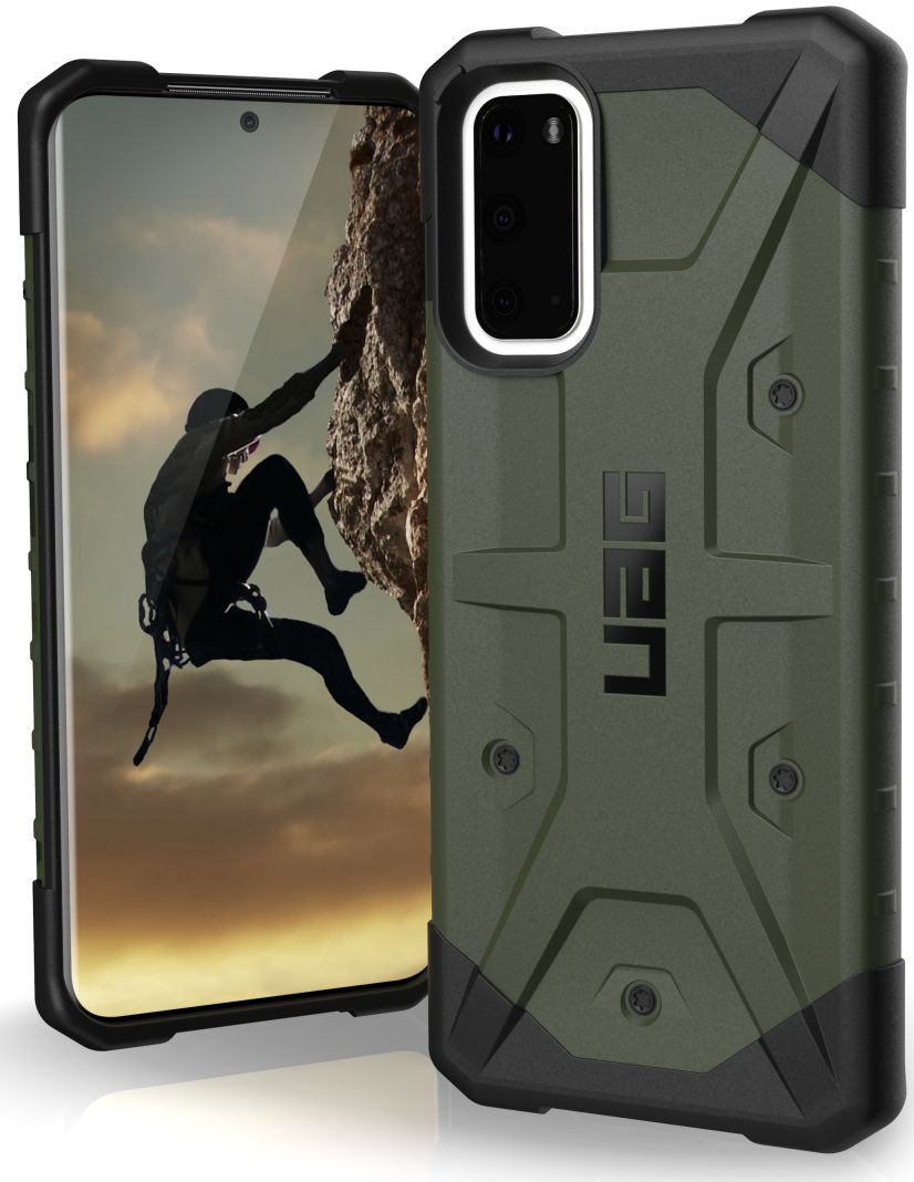 Urban Armor Gear Pathfinder Samsung Galaxy S20 Hoesje Olive Drab afbeelding 1